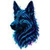Neon schæferhund: Abyssal hundekunst