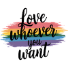Love Who You Want Pride Palette