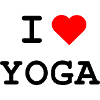 I love Yoga - Ich liebe Yoga