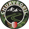 Curve Valais Alps Motorcycle Patch