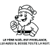 Pere Noel Freelance Festif