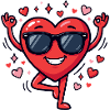 Fun yoga for Valentine's Day