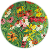 Bunte Echinacea-Wiesen-Malerei