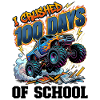 Jeg knuste 100 dager med skole – Monstertruck