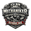 Ich bin Mechaniker Logo
