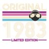 Original 1983 Édition Limitée Retro