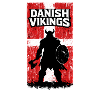 Dänische Wikinger – Wikingerkrieger-Dänische Flagge