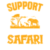 Safari-Guide Reisekostüm Afrikanisch