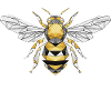 Bee Mine Bee Geometric