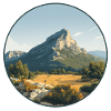 Mont Sainte-Victoire, Alpes, France