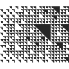 geometric triangles pattern design