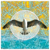 Möwe im Farbmandala yoga