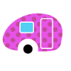 Motif Caravan Caravan Van Life Dots