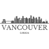Vancouver Canada, silhouette de Vancouver