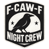 F-Caw-F Nattevagt Raven Crow Humor Nattevagt