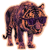 Tiger Sunglasses Risography