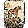 Tiger Asiatisch Wald