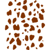 Spots Vector Color Custom Animal Pattern