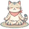 Zen Cat Meditation