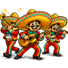 Mariachi Fiesta Gang of Three