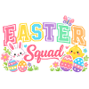 Ostern Squad Bunte Eier Küken