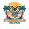 Dog Pug Pug Paws Retirement Pension