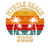 Myrtle Beach Retro Sunset 2026