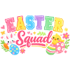 Ostern Squad Bunte Eier Küken