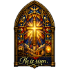 He is Risen Easter Jesus
