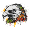 Eagle Graffiti Street Art