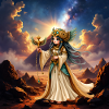 Solar Queen in Stellar Desert