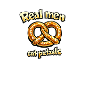 Echte Männer essen Brezeln