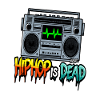 Boombox Graffiti HipHop is dead