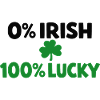 0% Irish, 100% Lucky
