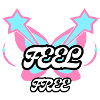 Feel Free Butterfly Emblem