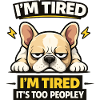 Tired Bulldog Tee