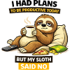 Productive Sloth Coffee Break