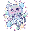 Pastel Kawaii Jellyfish Aesthetic