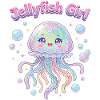 Pastel Kawaii Jellyfish Girl Aesthetic