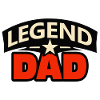 Legenden-Vater – Lustiges Vater-Design