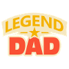 Legend dad – Funny Father Design