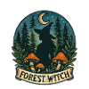Forest Witch in the Moonlight
