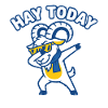 Hay Today Slay Tomorrow Goat