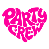 Party Crew Heart Logo