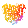 Party Crew Rainbow Heart