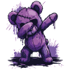 Zombie Teddy Dab