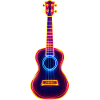 Retro Ukulele Synthwave