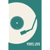 Vinyl Life Platine Rétro Music Design
