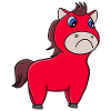 Heulendes Pferd
