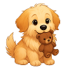 Fluffy Finds Lost Toy